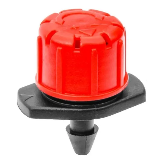 Bico Gotejador Regulável 0-40 Litros/ Hora (100 Unidades) Cor Preto E Vermelho Foto 1