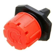 Bico Gotejador Regulável 0-40 Litros/ Hora (100 Unidades) Cor Preto E Vermelho Foto mini 3