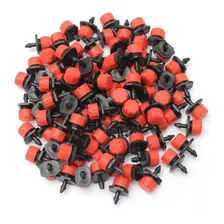 Bico Gotejador Regulável 0-40 Litros/ Hora (100 Unidades) Cor Preto E Vermelho Foto mini 4