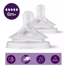 Bico Mamadeira Pétala 3.0 Fluxo Nº5 - 6m+ - Philips Avent Foto mini  2