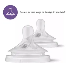 Bico Mamadeira PĂ©tala 3.0 Fluxo NÂș3 - 1m+ - Philips Avent Foto mini 4