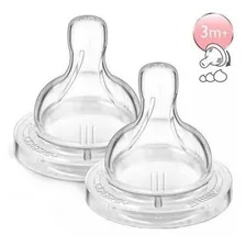 Bico Para Mamadeira Philips Avent Classic Fluxo Variável C/2 Foto  mini 1