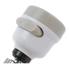 Bico Torneira Chuveirinho Gourmet Arejador 3 Jatos Abs Inox Foto mini 3