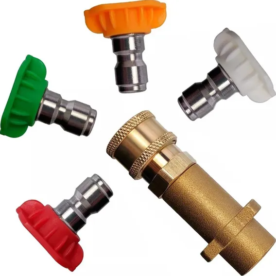 Bicos Coloridos Engate Rápido Conexão Gatilho Karcher K2 250 Foto 1