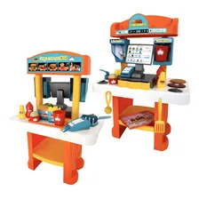 Big Lanchonete Fast Food De Brinquedo Completa Big Star Infantil Foto mini  2