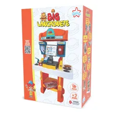 Big Lanchonete Fast Food De Brinquedo Completa Big Star Infantil Foto mini  3