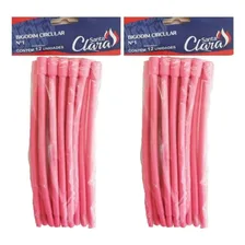 Bigodim Bigudinho Circular NÂș1 Kit 96 Unids - Santa Clara Foto mini 4