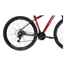 Bike Aro 29 Trust - 24 Vel. Cambios Shimano Cor Vermelho Tamanho Do Quadro 19 Foto mini 3