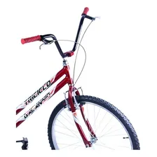 Bike Bicicleta Triciclo Adulto Aro 20 Food Bike Vermelho Foto mini  2