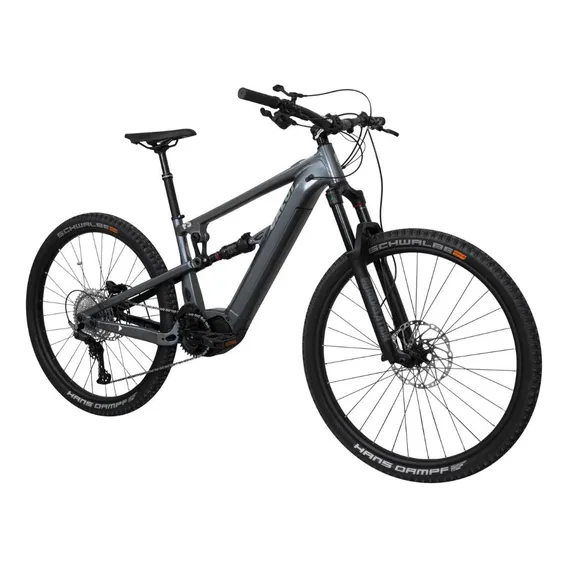 Bike Caloi E-vibe Elite Fs Elétrica Motor Shimano Ep6 12v Cor Cinza 17 M Foto 1