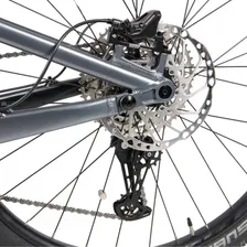 Bike Caloi E-vibe Elite Fs Elétrica Motor Shimano Ep6 12v Cor Cinza 17 M Foto mini 3