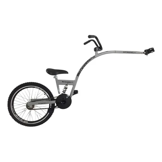 Bike Caroninha Full Com Amortecedor Reboque Bike Al-335 Cor Cinza Foto 1