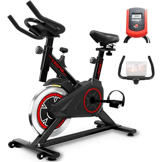 Bike Ergometrica Spinning Bicicleta Ergometrica Profissional Com Base Foto 1
