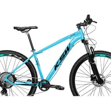 Bike Mtb Aro 29 Ksw Xlt100 Com Relação 1x12v Com Susp Remota Cor Azul/preto Foto mini  2