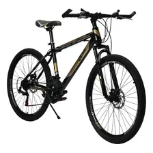 Bike Nitro Zx2000, Aro 26, Cambio Shimano, F Disc, Suspensão Dourado Foto mini 1