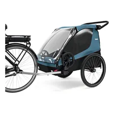 Bike Trailer Courier Aegean Blue - Thule Foto mini 1