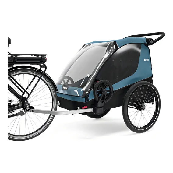 Bike Trailer Courier Aegean Blue - Thule Foto 1