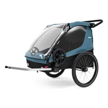 Bike Trailer Courier Aegean Blue - Thule Foto mini 2