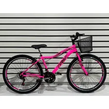 BIKE TRIP Aro 26 Aluminio Mtb Rosa 15