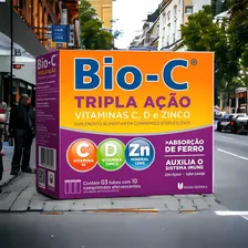 Bio-c Tripla Ação Efervescente C/30 Comprimidos Foto mini 3
