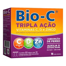 Bio-c Tripla Ação Efervescente C/30 Comprimidos Foto mini 1