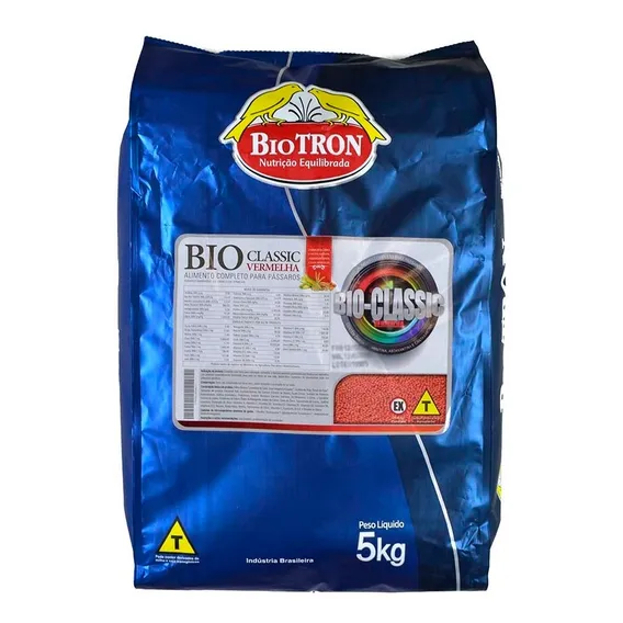Bio Classic Vermelha 5kg Ração Extrusada Com Cantaxantina Foto 1
