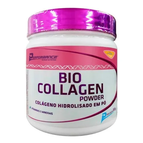 Bio Collagen Colágeno Laranja 300g Performance Foto 1