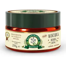 Bio Extratus Botica Cabelos Escuros Máscara 250g Henna Foto mini 1