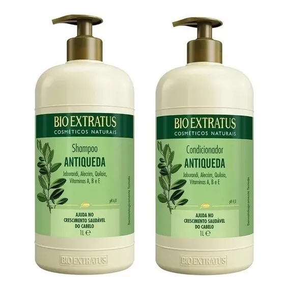 Bio Extratus Jaborandi Shampoo Antiqueda 1l Condicionador 1l Foto 1