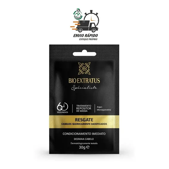Bio Extratus Tratamento Repositor De Massa Resgate Spécialis Foto 1