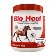Bio-hoof 500g Vetnil Suplemento Vitamínico P/ Cascos Pelos Foto  mini 1
