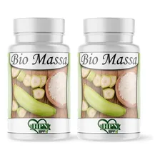 Bio Massa (banana Verde) Natural Cápsulas De 500mg 2 Potes Foto  mini 1