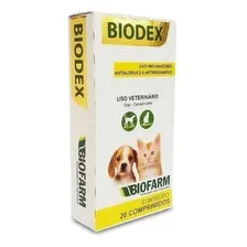 Biodex Anti-inflamatório E Antialérgico 20 Comprimidos Foto mini 1