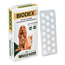 Biodex Anti-inflamatório E Antialérgico 20 Comprimidos Foto mini 2
