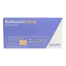 Biofloxacin Biovet 50mg C/ 10 Comprimidos Foto  mini 1