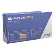 Biofloxacin Biovet 50mg C/ 10 Comprimidos Foto mini  2