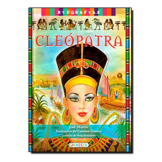 Biografias - Cleopatra, De Editora Girassol. Editora Girassol Em Português Foto 1