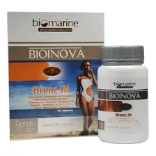 Bioinova Bronz-in Bronzeamento Em Capsulas 30cps Biomarine Foto mini 1