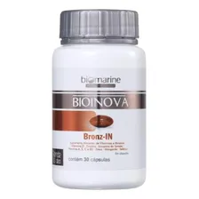 Bioinova Bronz-in Bronzeamento Em Capsulas 30cps Biomarine Foto mini 2