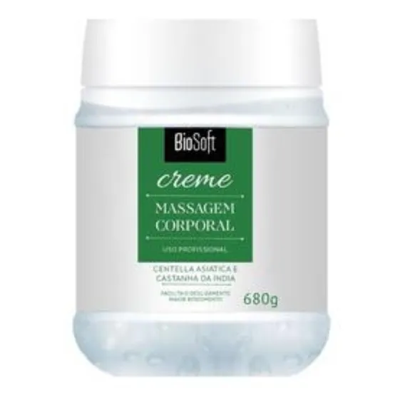 Biosoft Creme Massagem Corporal Centella 680g Foto 1