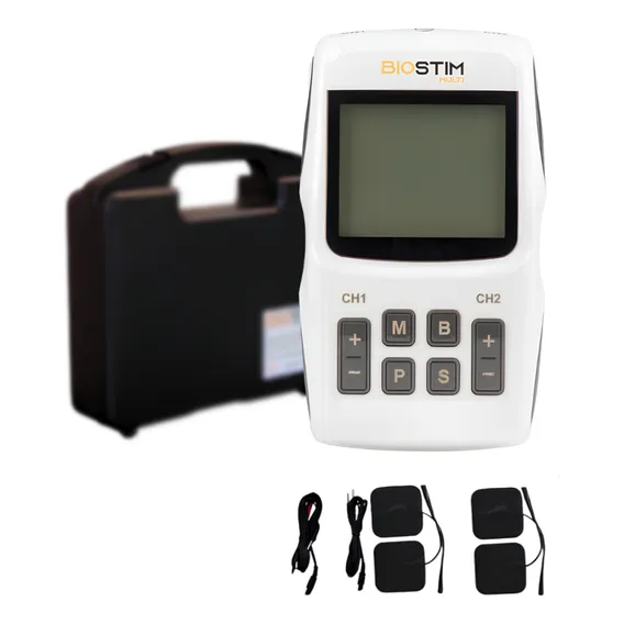 Biostim Multi Correntes Tens Fes Russa Inter 2 Canais Bioset 100V/240V Foto 1