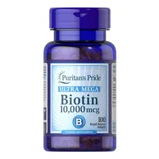 Biotina 10000mcg 100 softgel Puritan's Pride Foto mini 1