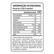 Biotina Plus Cabelo Unhas E Vitaminas + Acido F贸lico 60 Caps Foto mini 2