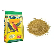 Biotron Nativos 500g Ração Extrusada Sabor Banana PÔssaros Foto mini 4