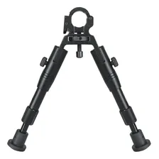 Bipe Carabina Airsoft Retrátil Fixação Trilho 20mm AlumÃnio Foto mini 1