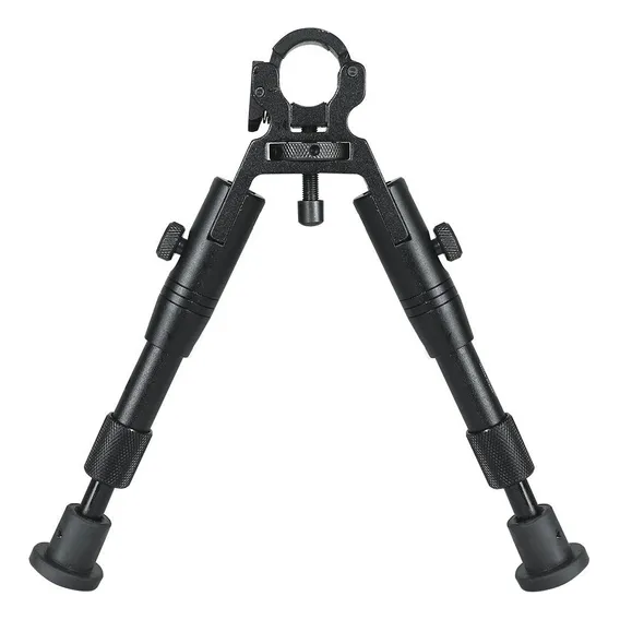 Bipe Carabina Airsoft Retrátil Fixação Trilho 20mm AlumÃnio Foto 1