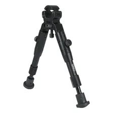 Bipe Carabina Airsoft Retrátil Fixação Trilho 20mm AlumÃnio Foto mini 2