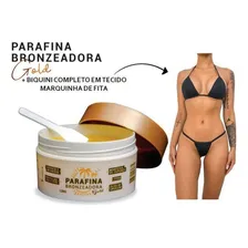 Biquíni Fita + Parafina Bronzeadora Lorkin - Preto Foto mini  2