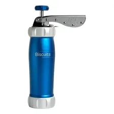 Biscoiteira Máquina Fazer Biscoito Azul Marcato Elegance Foto mini 1