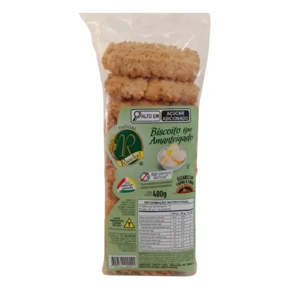 Biscoito Amanteigado Ruschel 400grs Foto 1